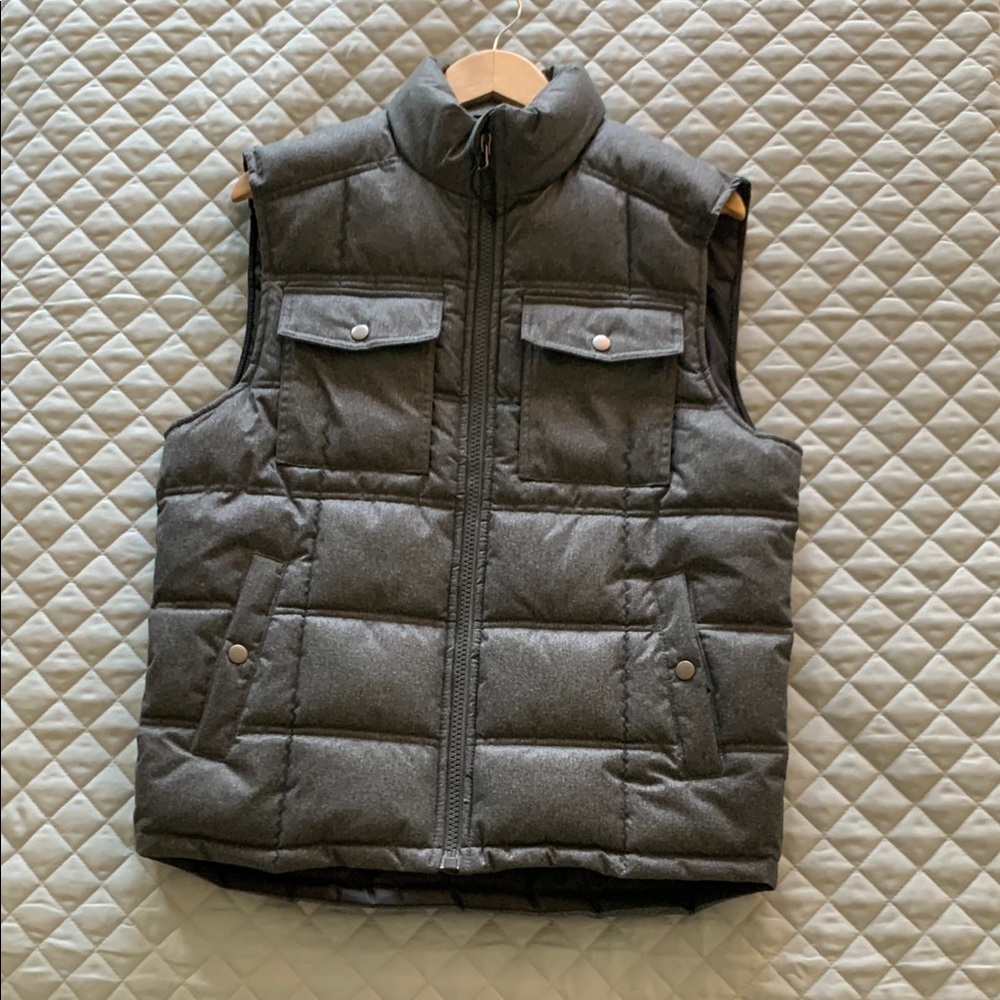 Gray Puffer Vest